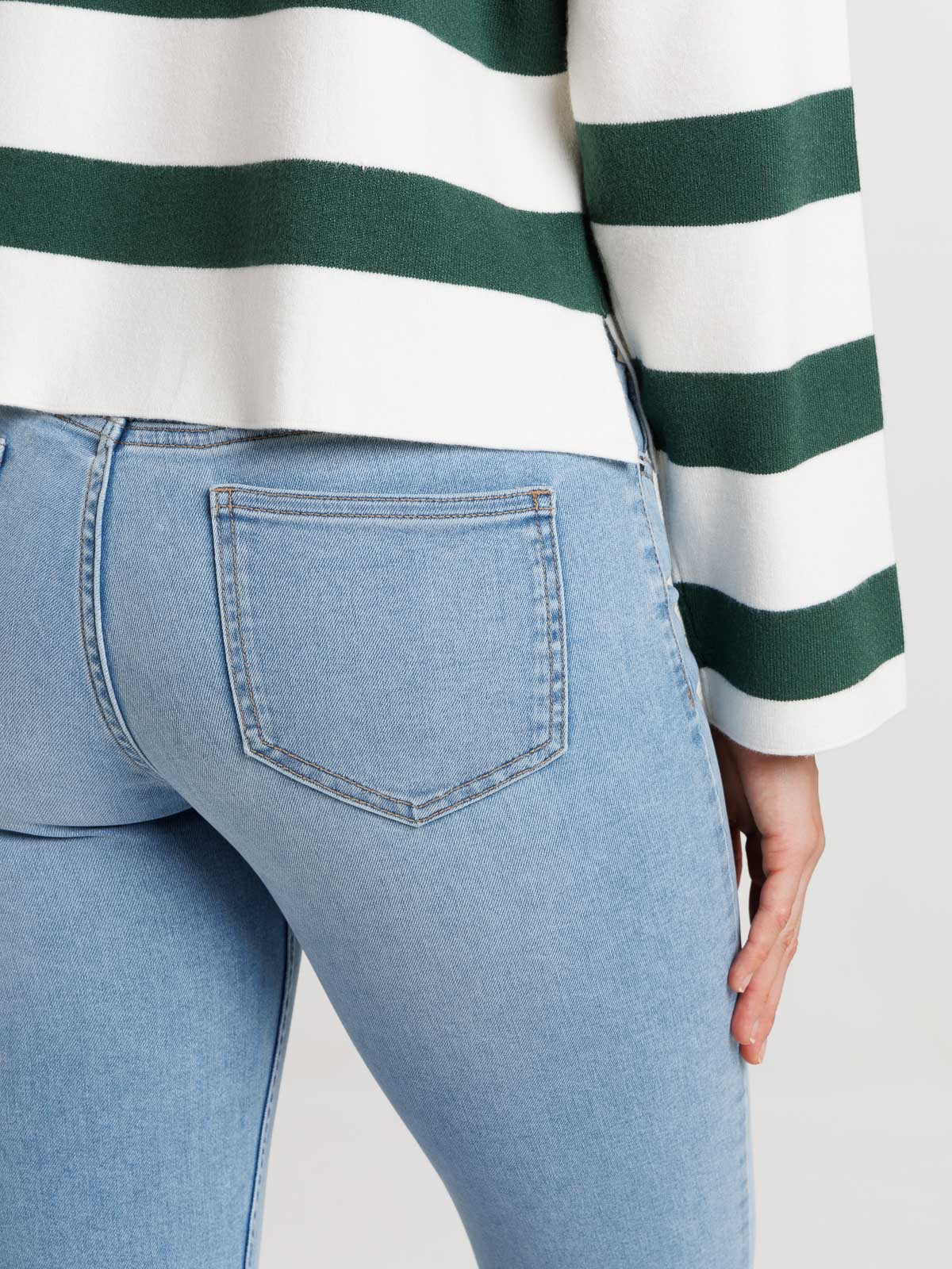 Jean bootcut bleached femme Jean bootcut bleached femme