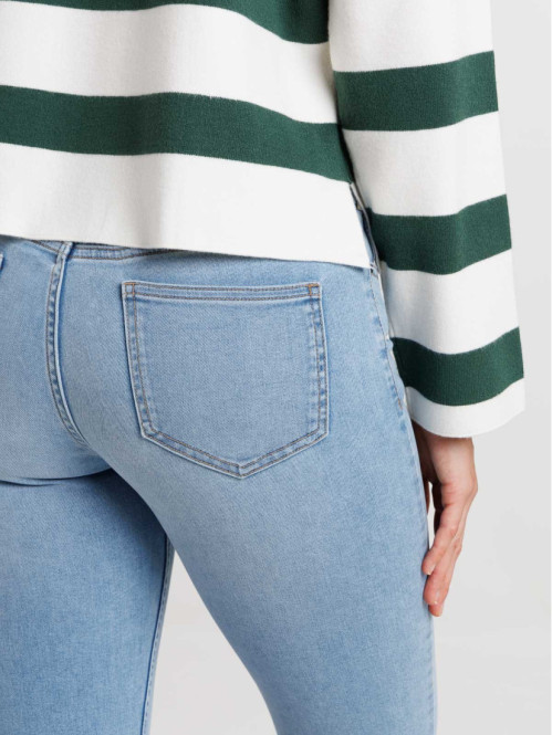 Jean bootcut bleached femme Jean bootcut bleached femme