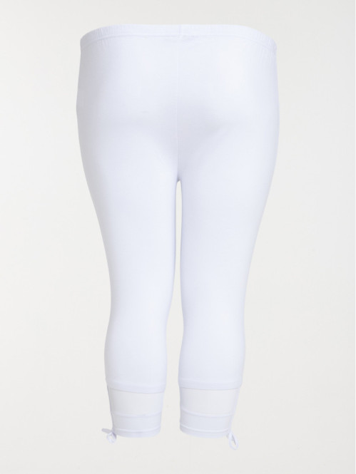 Corsaire blanc grande taille femme Corsaire blanc grande taille femme