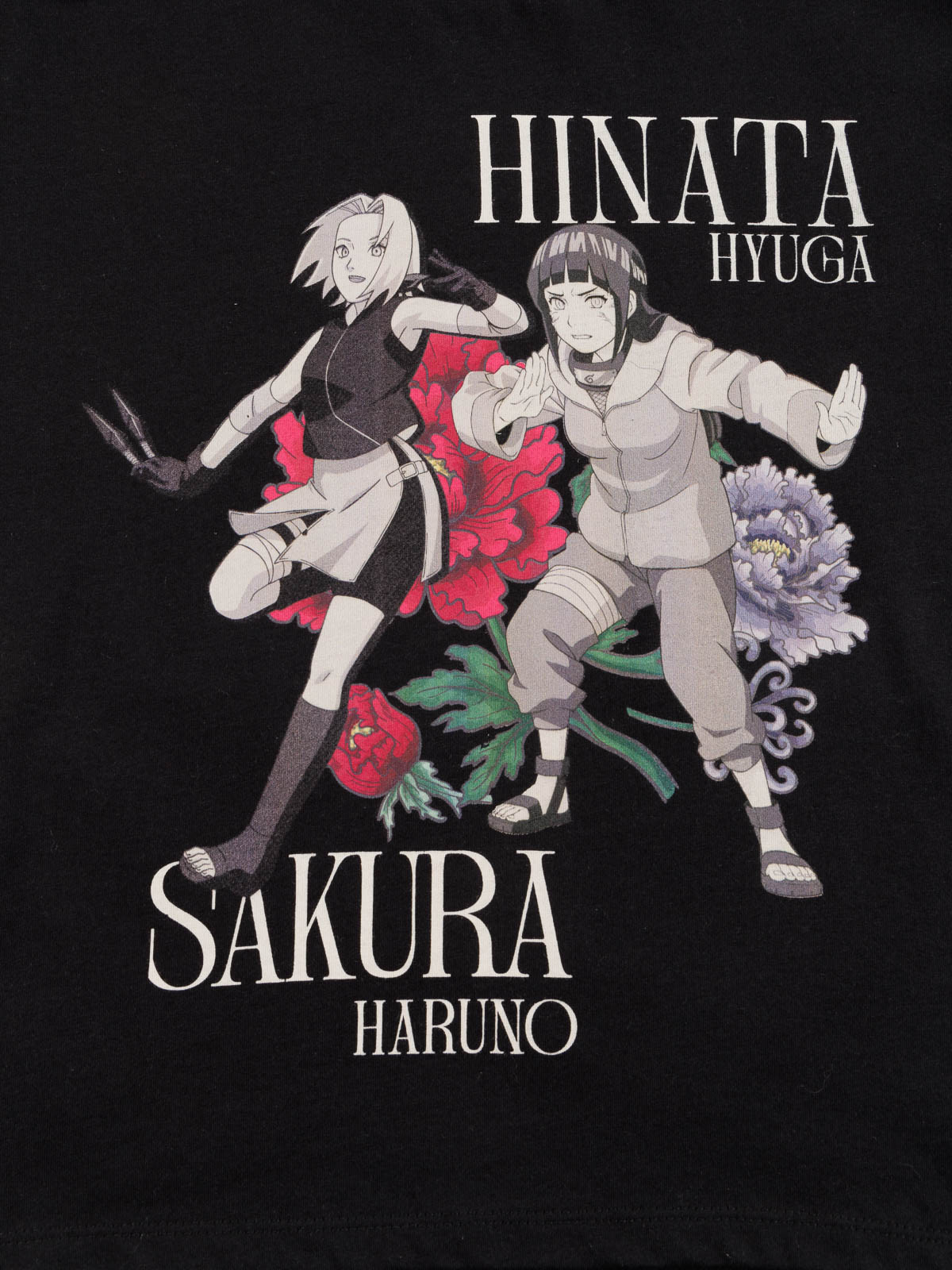 T-shirt Hinata et Sakura fille (XXS-M)