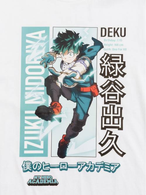 T-shirt my hero academia garçon (XXS-M) T-shirt my hero academia garçon (XXS-M)