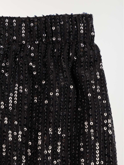 Jupe noire sequins fille...