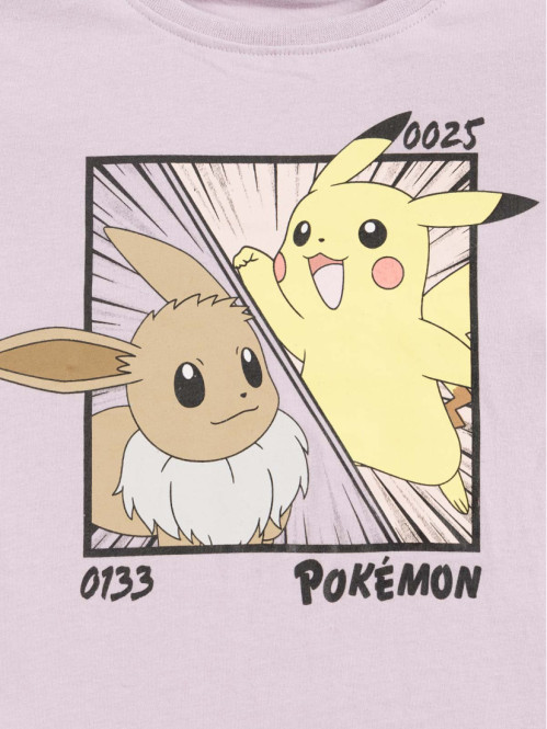 Tee-shirt pokémon fille (3-12A)