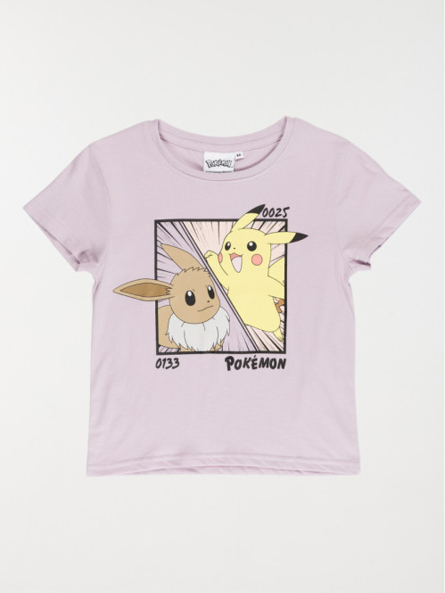 Tee-shirt pokémon fille (3-12A)