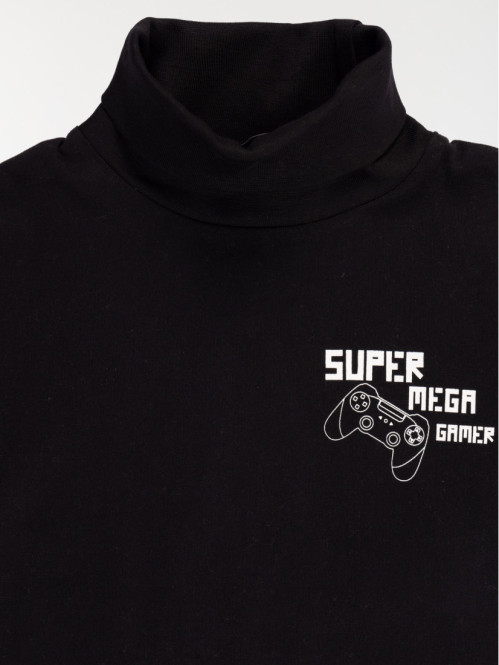 Sous pull motif gamer garçon (3-12A) Sous pull motif gamer garçon (3-12A)