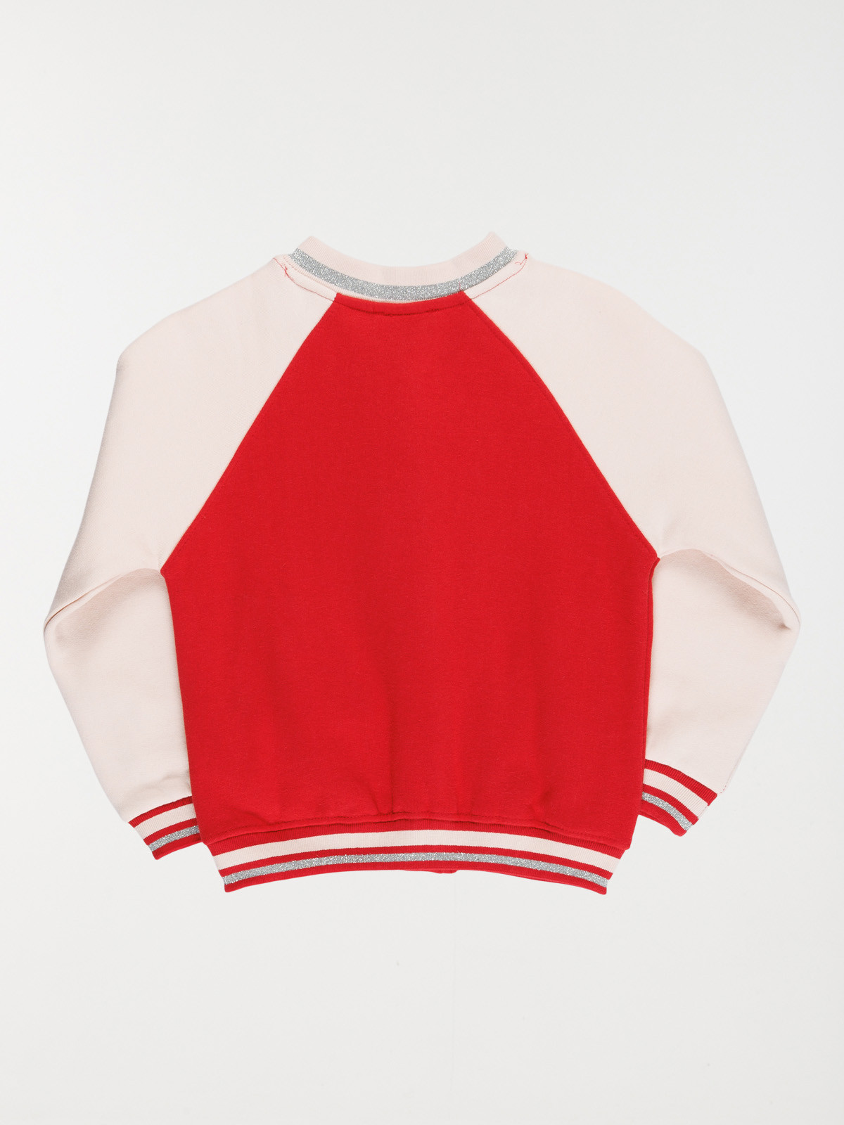 Sweat teddy bicolore fille (3-12A)