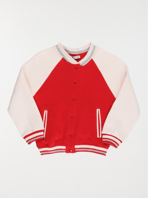 Sweat teddy bicolore fille...