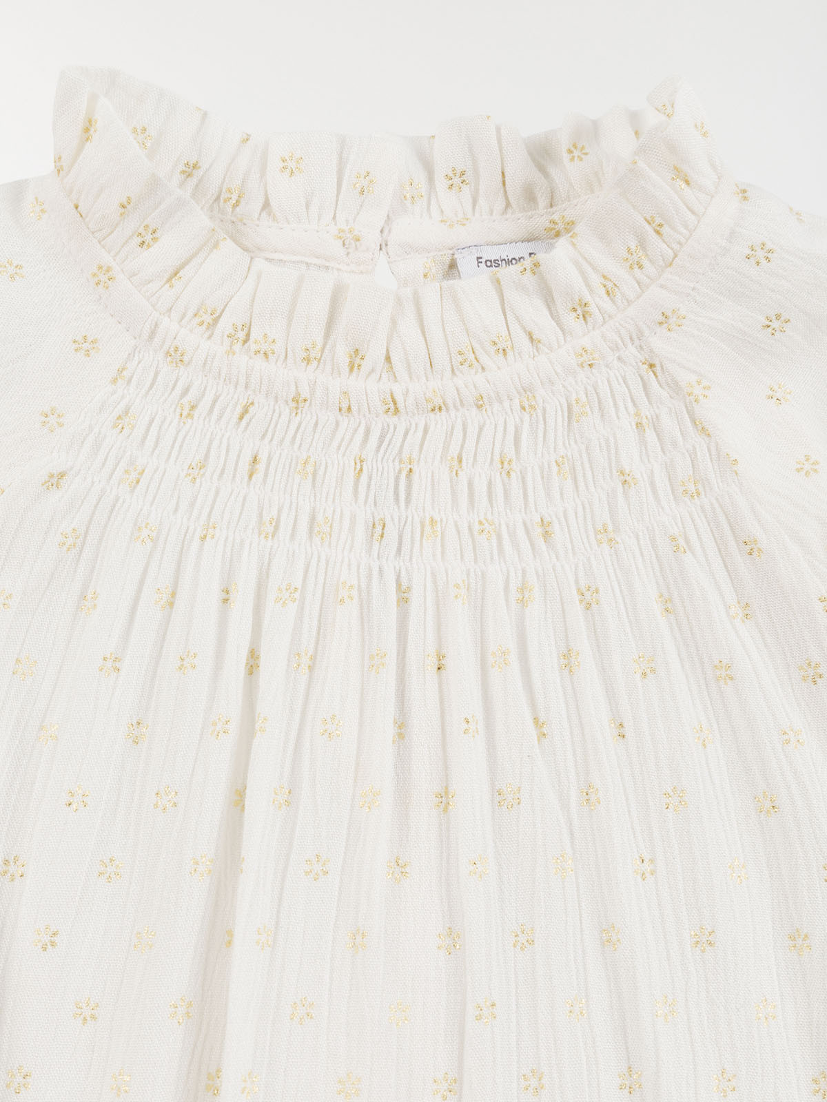 Blouse smockée fille (3-12A) Blouse smockée fille (3-12A)