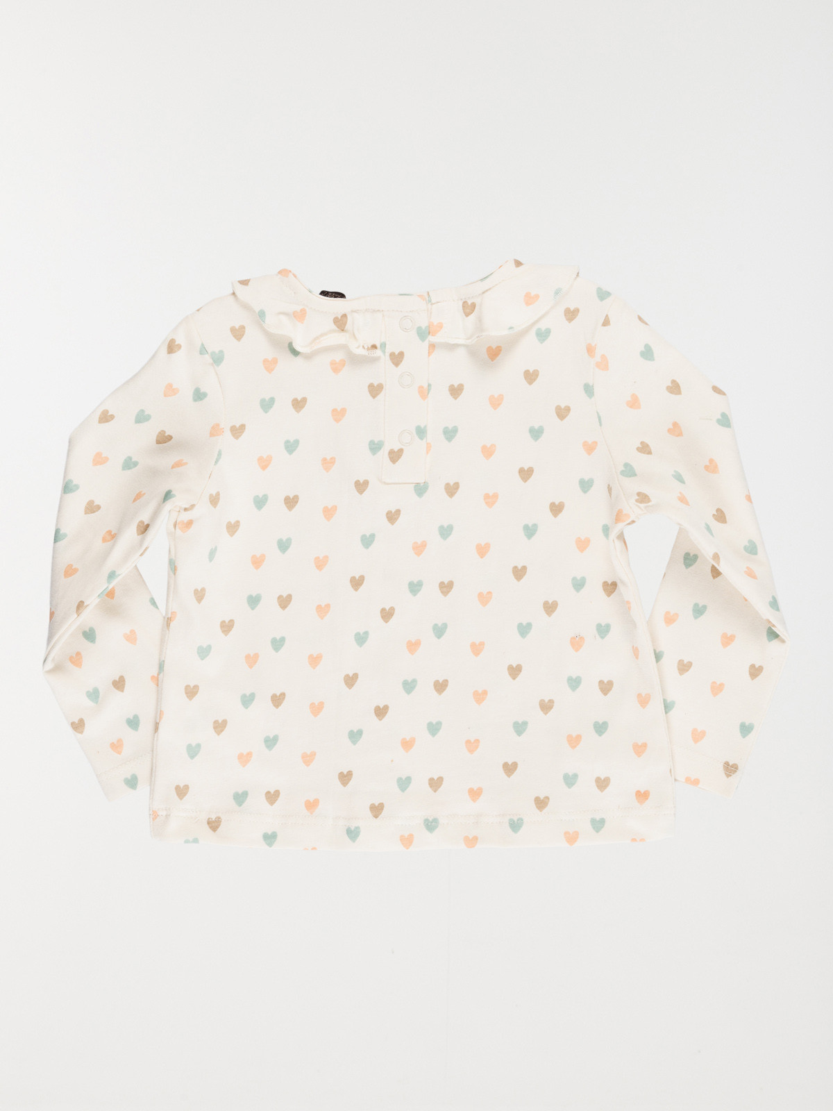 T-shirt coeur fille (3-36M) T-shirt coeur fille (3-36M)