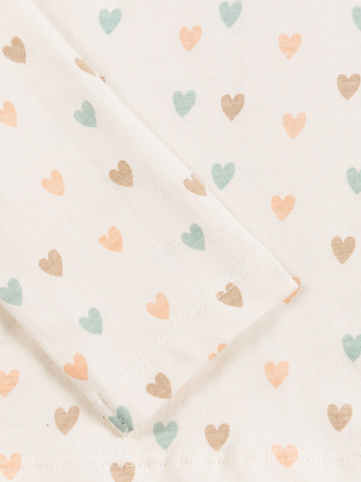 T-shirt coeur fille (3-36M) T-shirt coeur fille (3-36M)