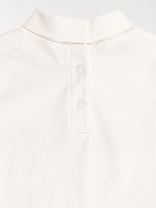 Sous-pull message écru...