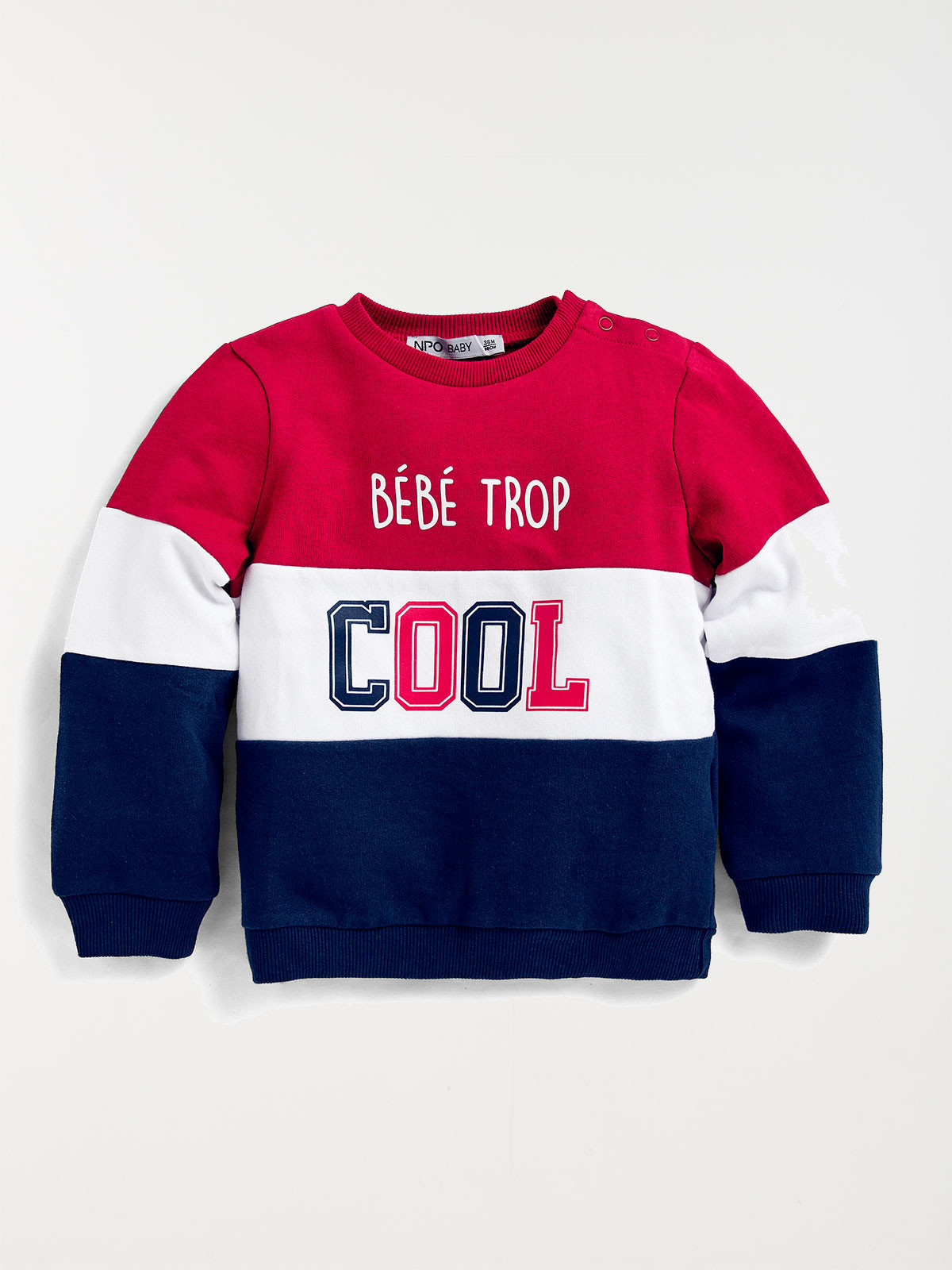 Sweat bébé trop cool garçon (3-36M)