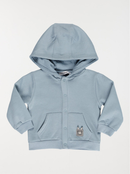 Sweat capuche garçon (6-36M)