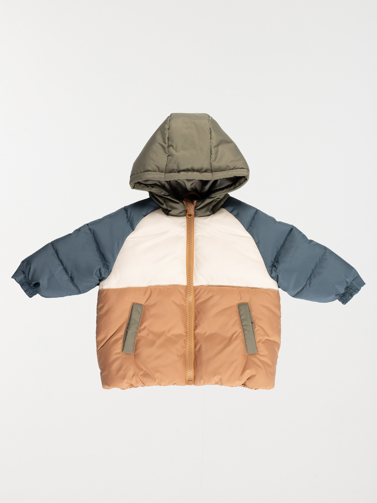 Manteau multicolore garçon (6-36M)