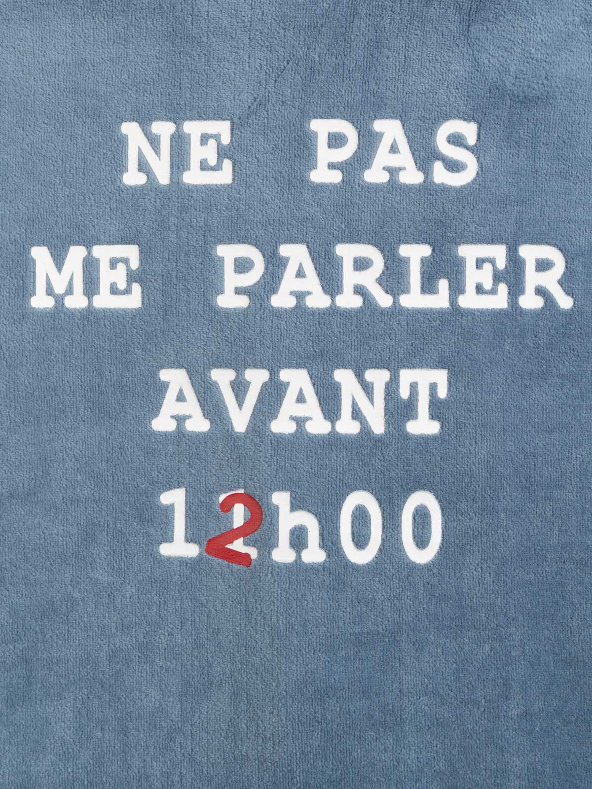 Pyjama velours message garçon (XXS-M) Pyjama velours message garçon (XXS-M)