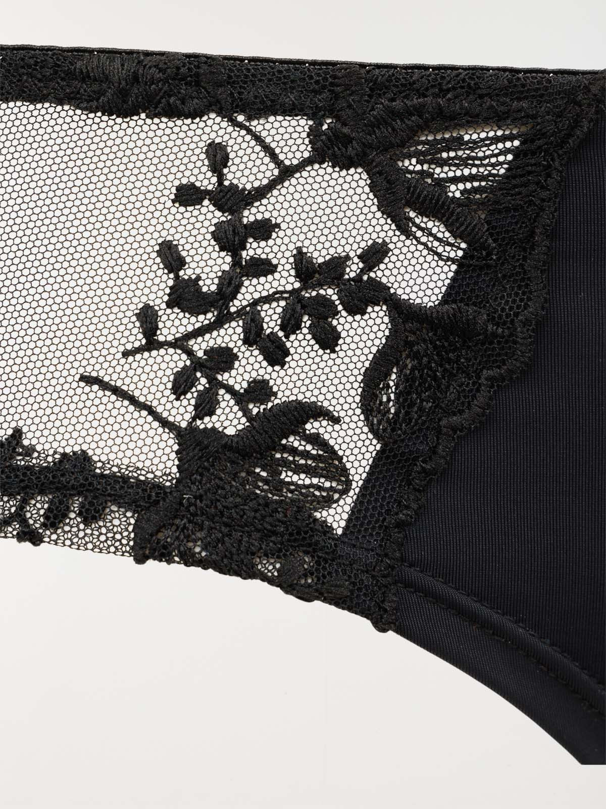 Shorty dentelle noir femme (S-XL)