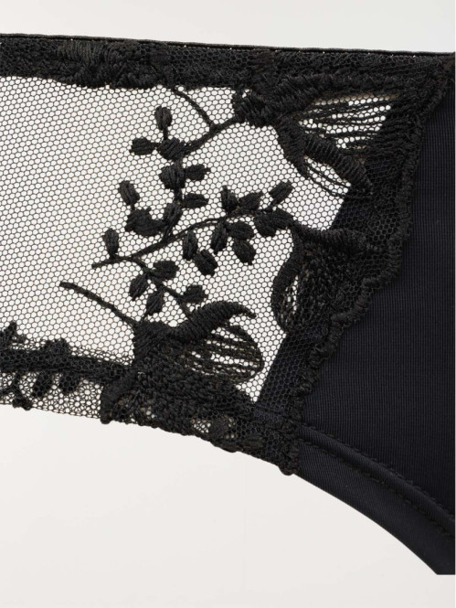 Shorty dentelle noir femme...