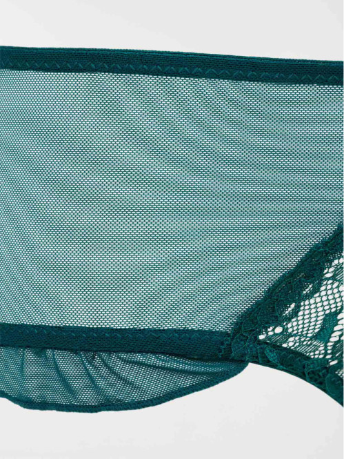 Shorty tulle et dentelle femme (S-XL) Shorty tulle et dentelle femme (S-XL)