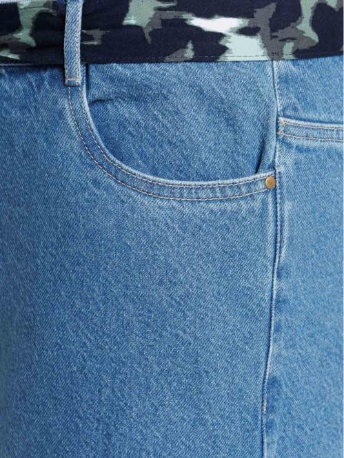 Jean wide leg stone grande...