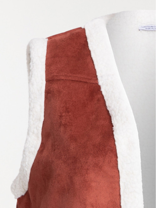 Veste sans manches grande taille femme Veste sans manches grande taille femme