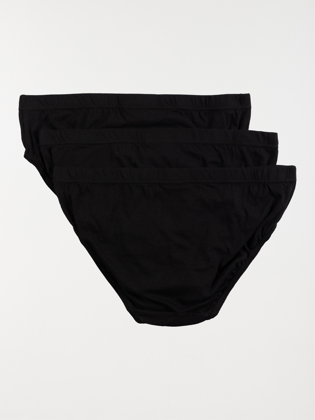 Lot de 3 slips homme coloris noir 