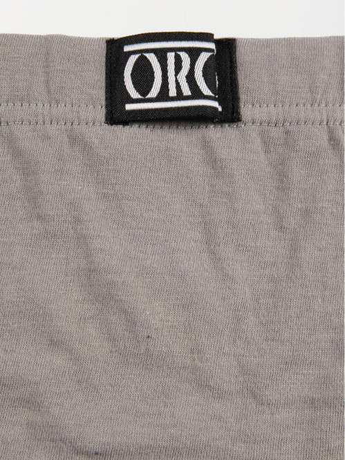 Lot de 3 slips homme noir et gris