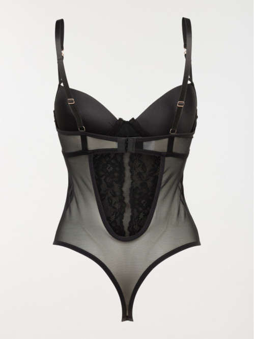 Body dentelle bicolore...