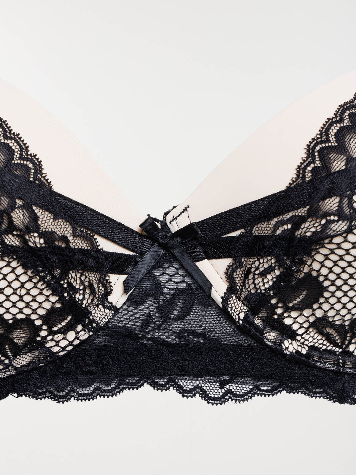 Soutien-gorge noir grande taille femme