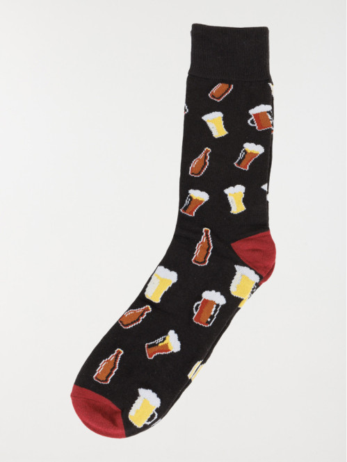 Coffret bière chaussettes homme