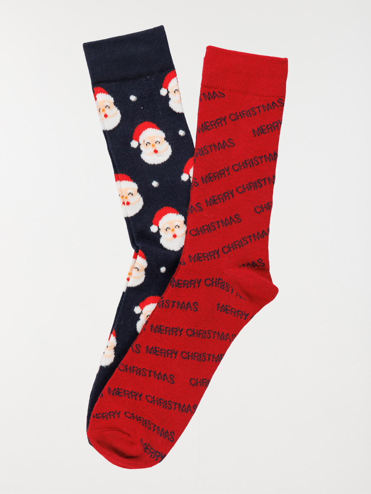 Chaussettes de noël lot de 2 homme