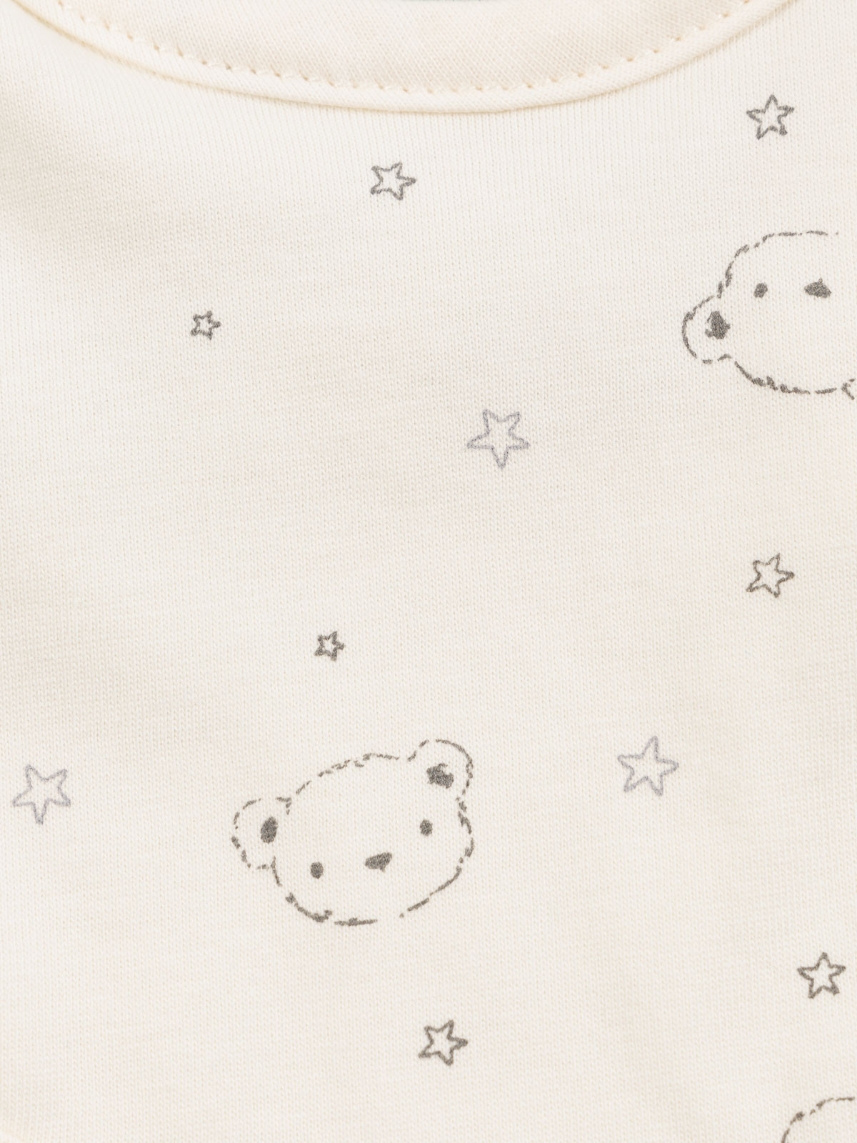 Lot de 3 bavoirs coloris vert bébé