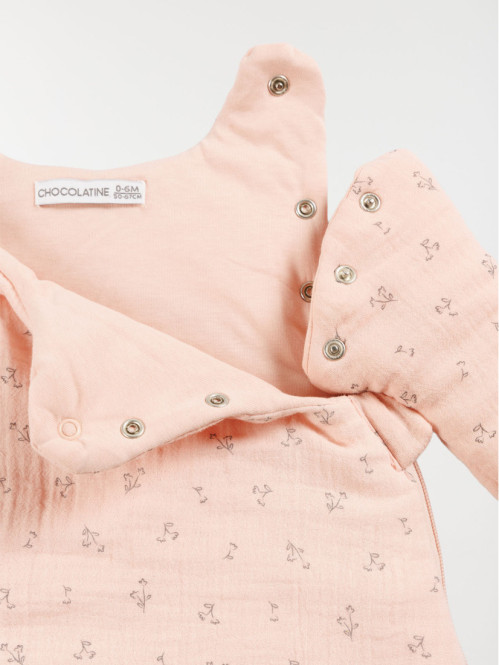 Gigoteuse naissance rose bébé (0-6M)