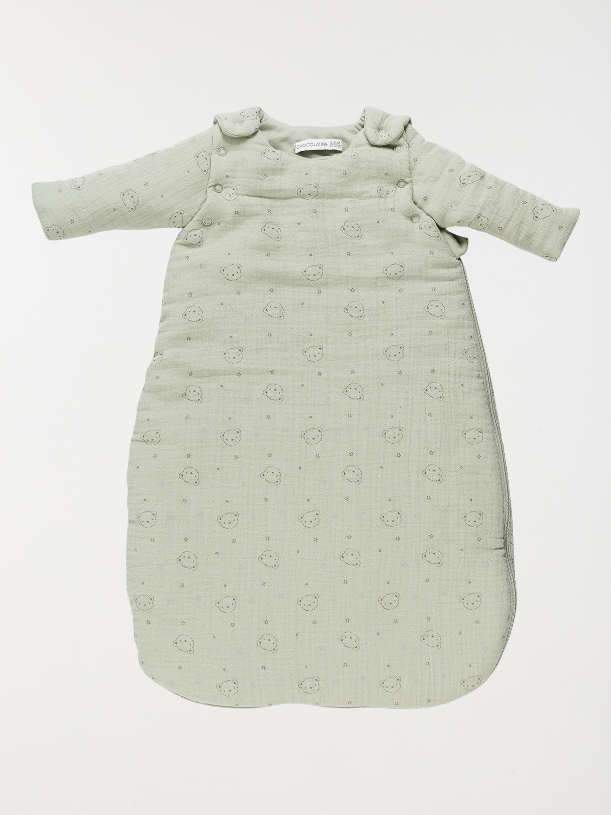 Gigoteuse naissance vert bébé (0-6M)