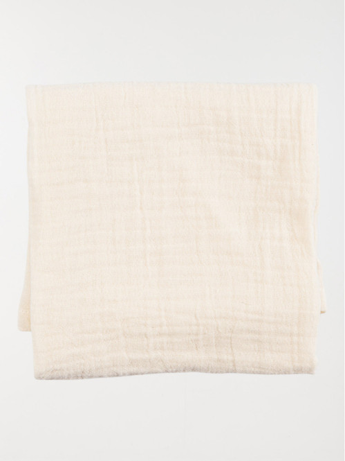 Lot de 3 langes beige 60 x 60 cm bébé Lot de 3 langes beige 60 x 60 cm bébé