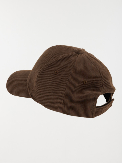 Casquette velours marron homme Casquette velours marron homme