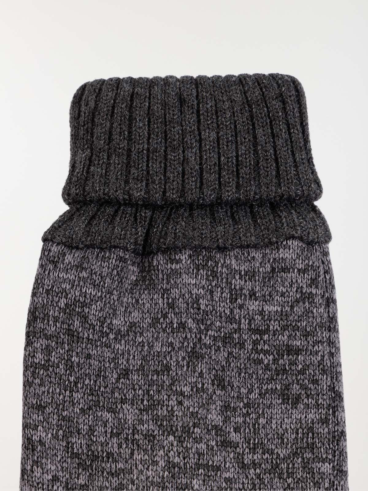 Gants tactiles gris homme