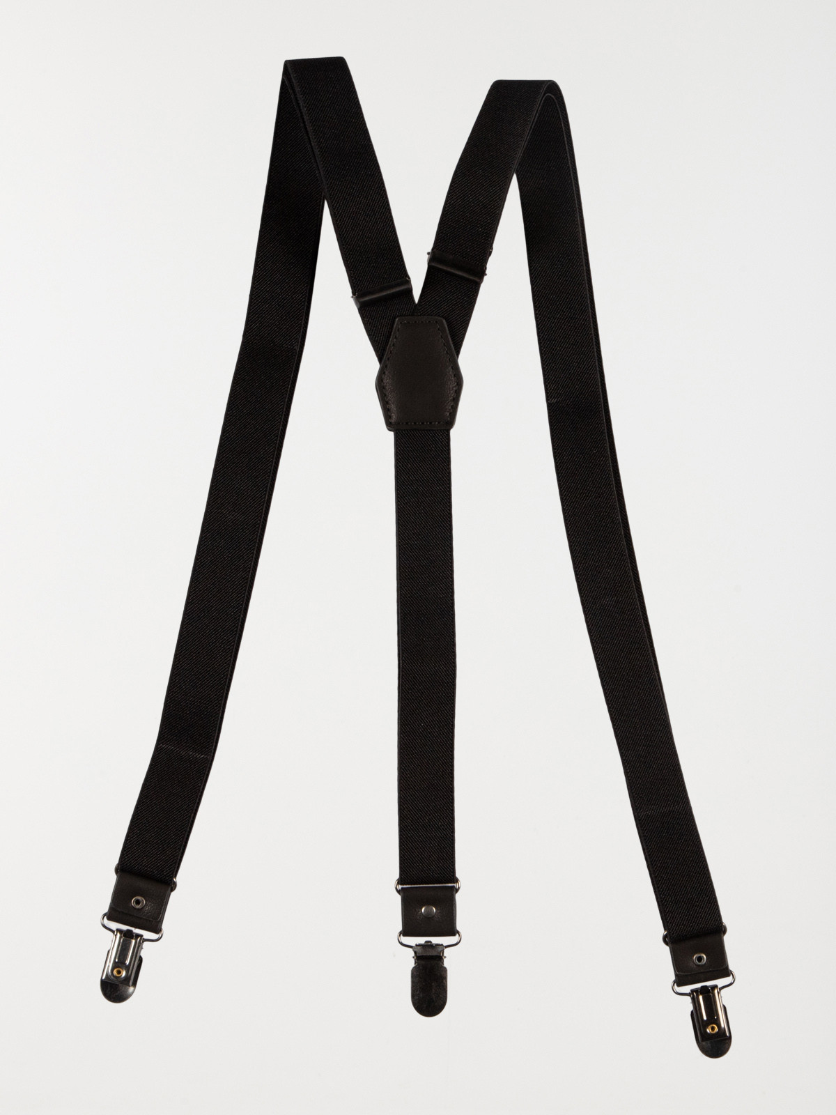 Bretelles noires homme