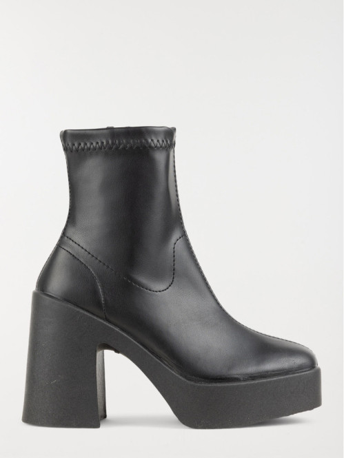Bottine semelle plateforme femme (36-41)