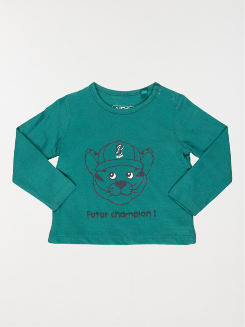T-shirt 100% coton garden garçon (3-24M)