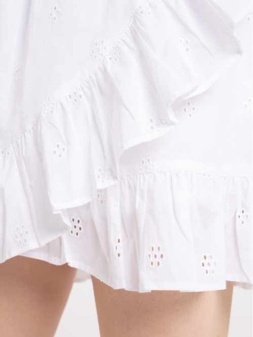 Jupe broderie anglaise femme Jupe broderie anglaise femme