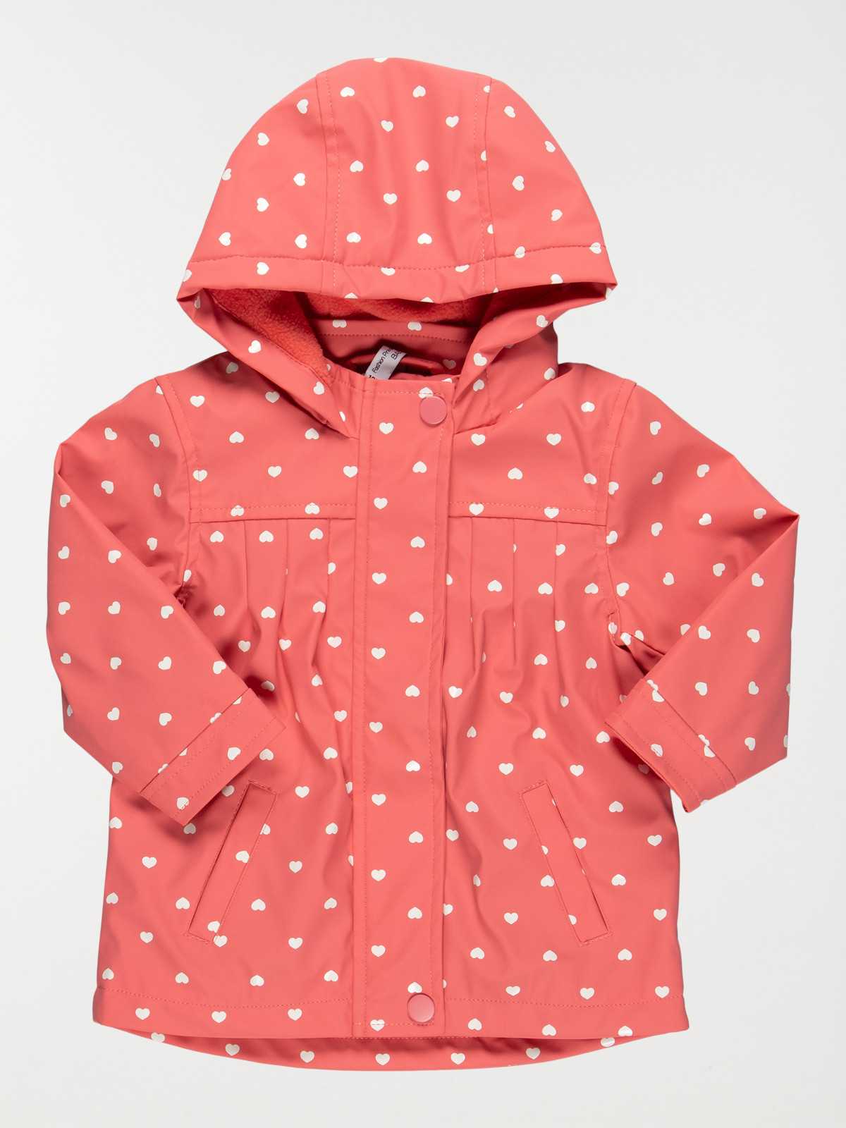 Ciré imprimé coeur fille (3-24M)