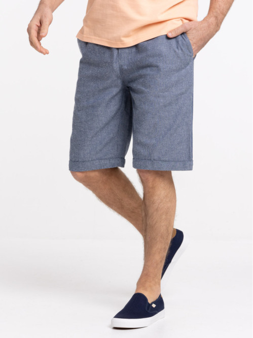 Short marine navy  homme