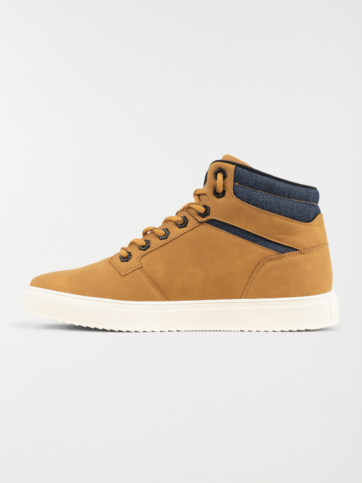 Boots lacets homme jaune (40-45)