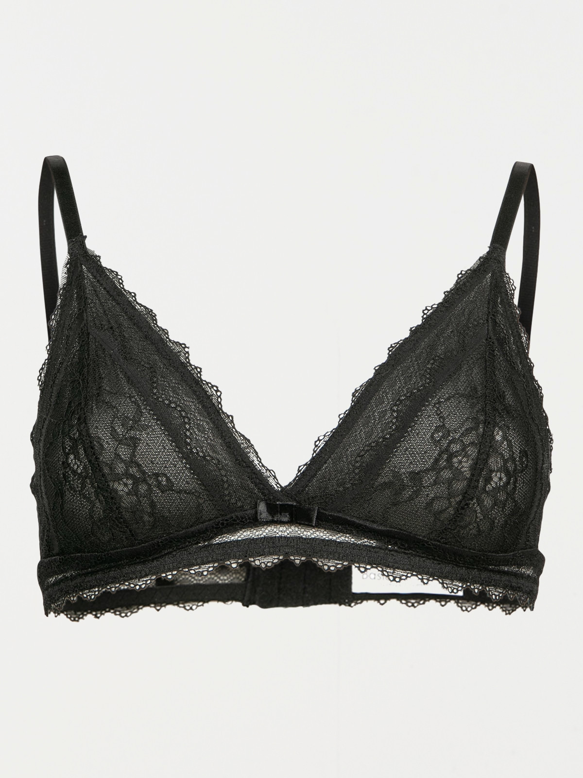 Soutien-gorge triangle en dentelle noir