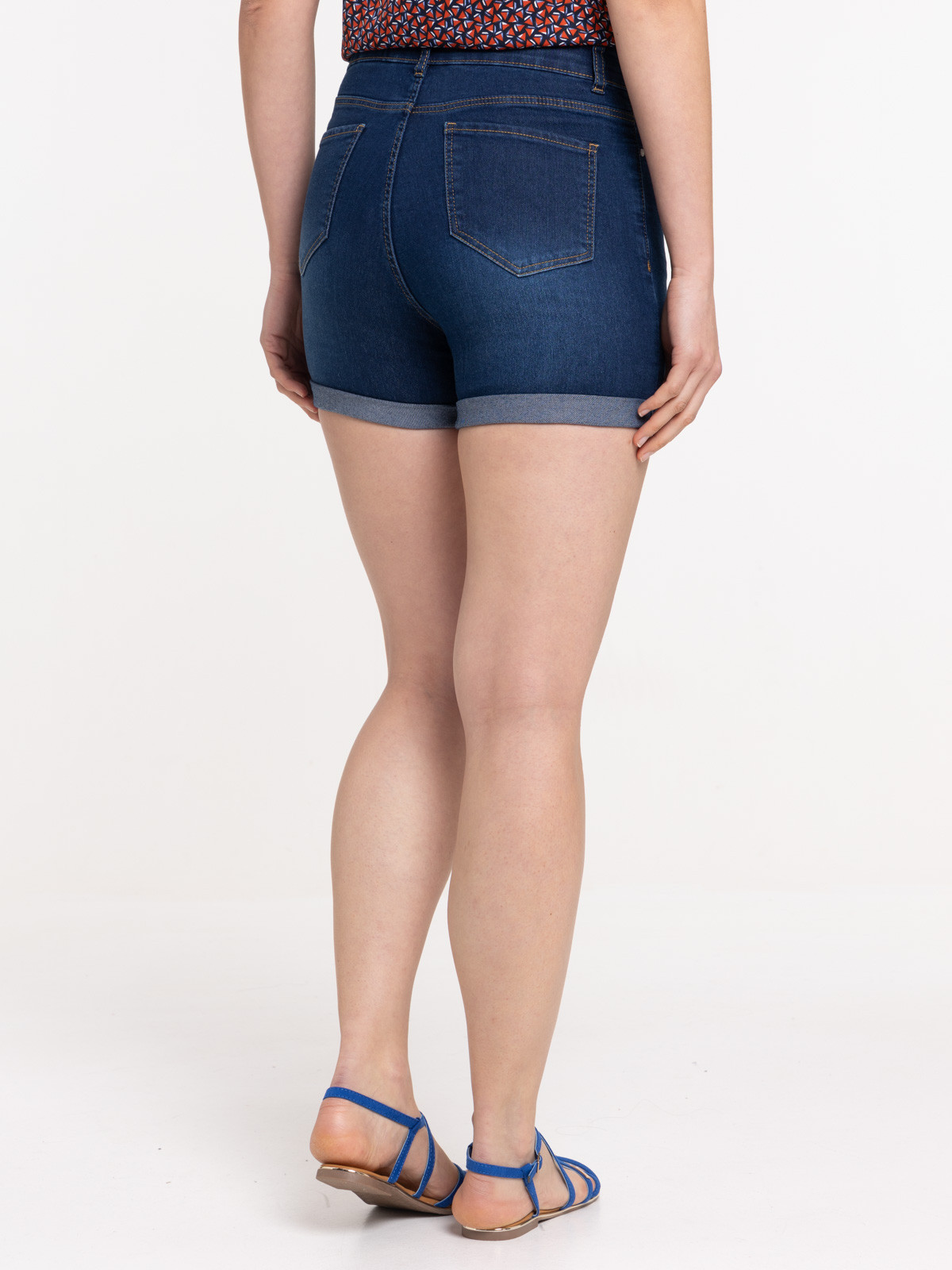 Short en jean coloris stone femme