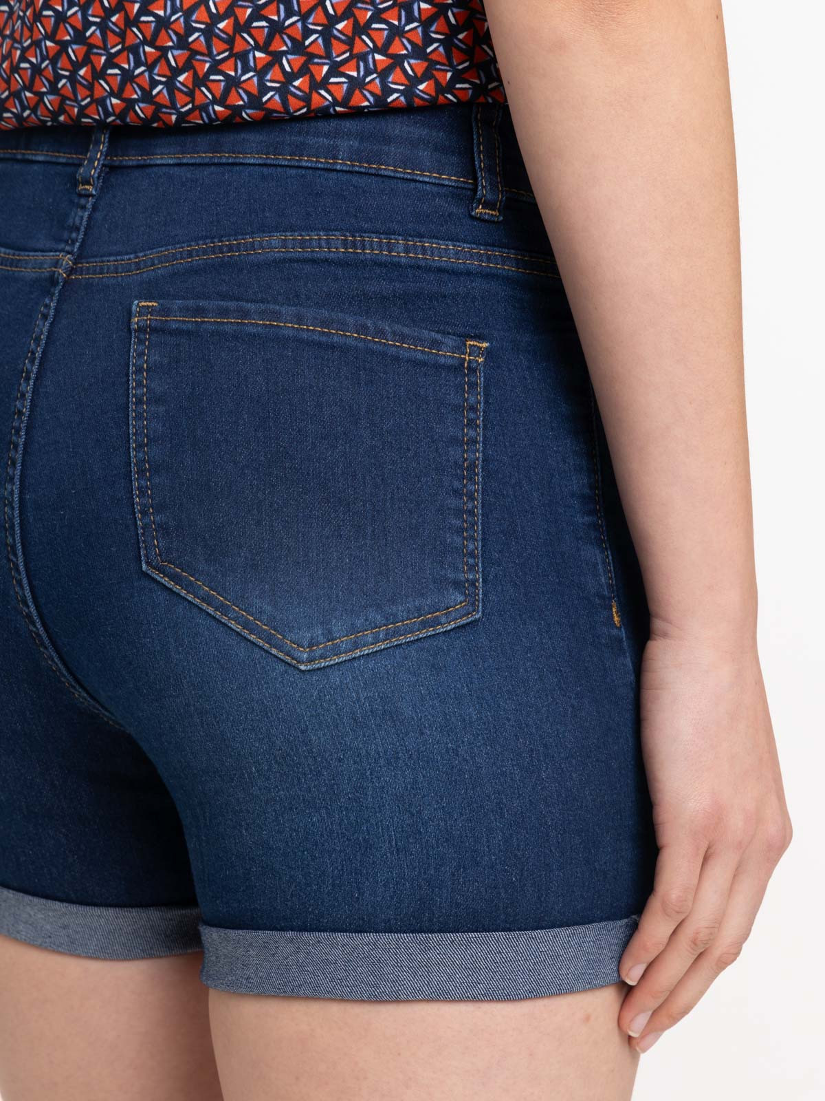 Short en jean coloris stone femme