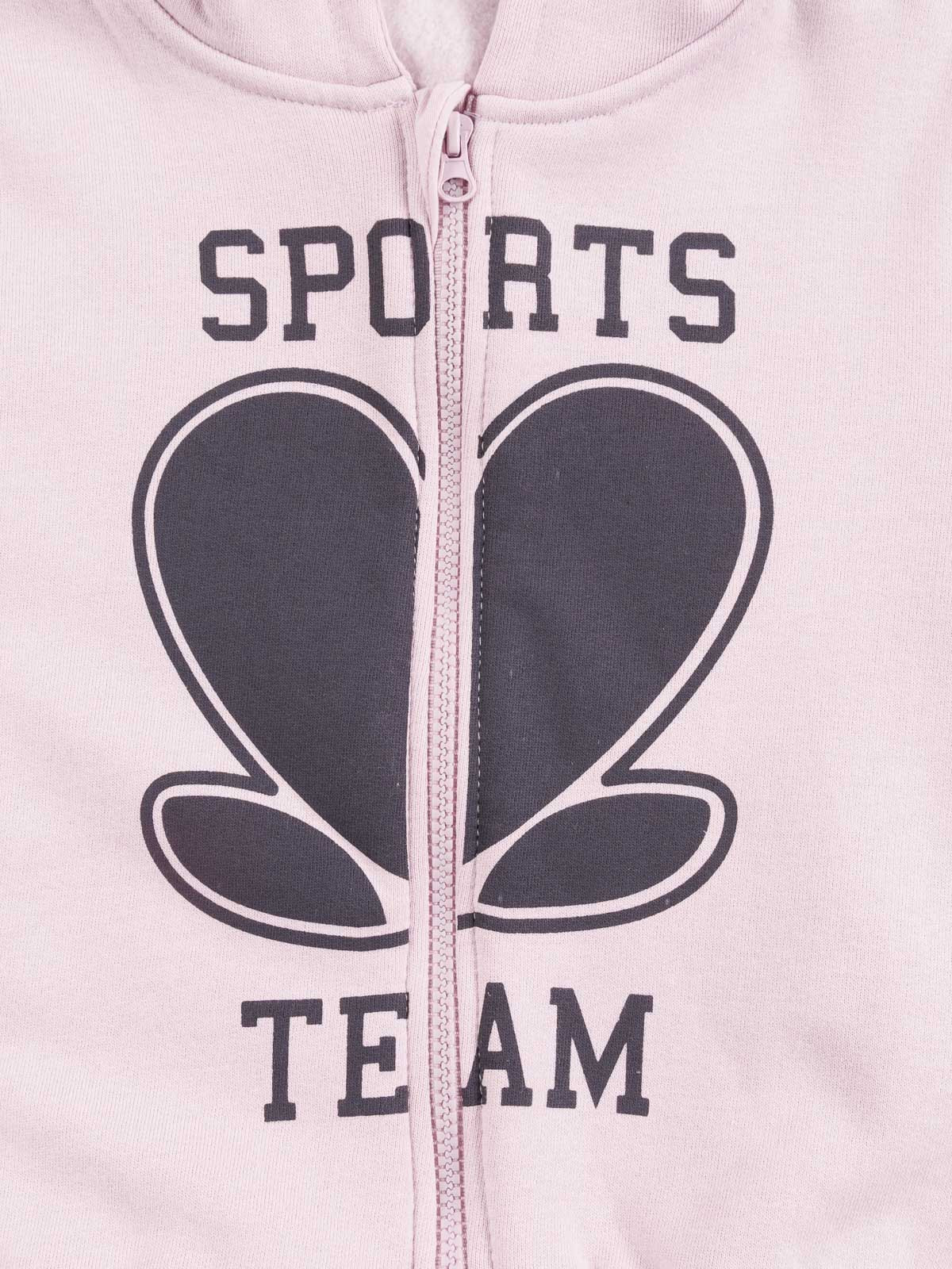 Sweat sport lavandin fille (4-12A)