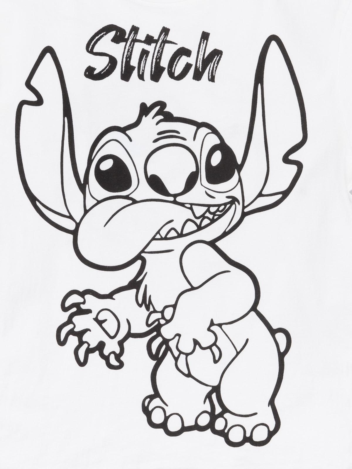 Tee-shirt Stitch garçon blanc (3-12A)