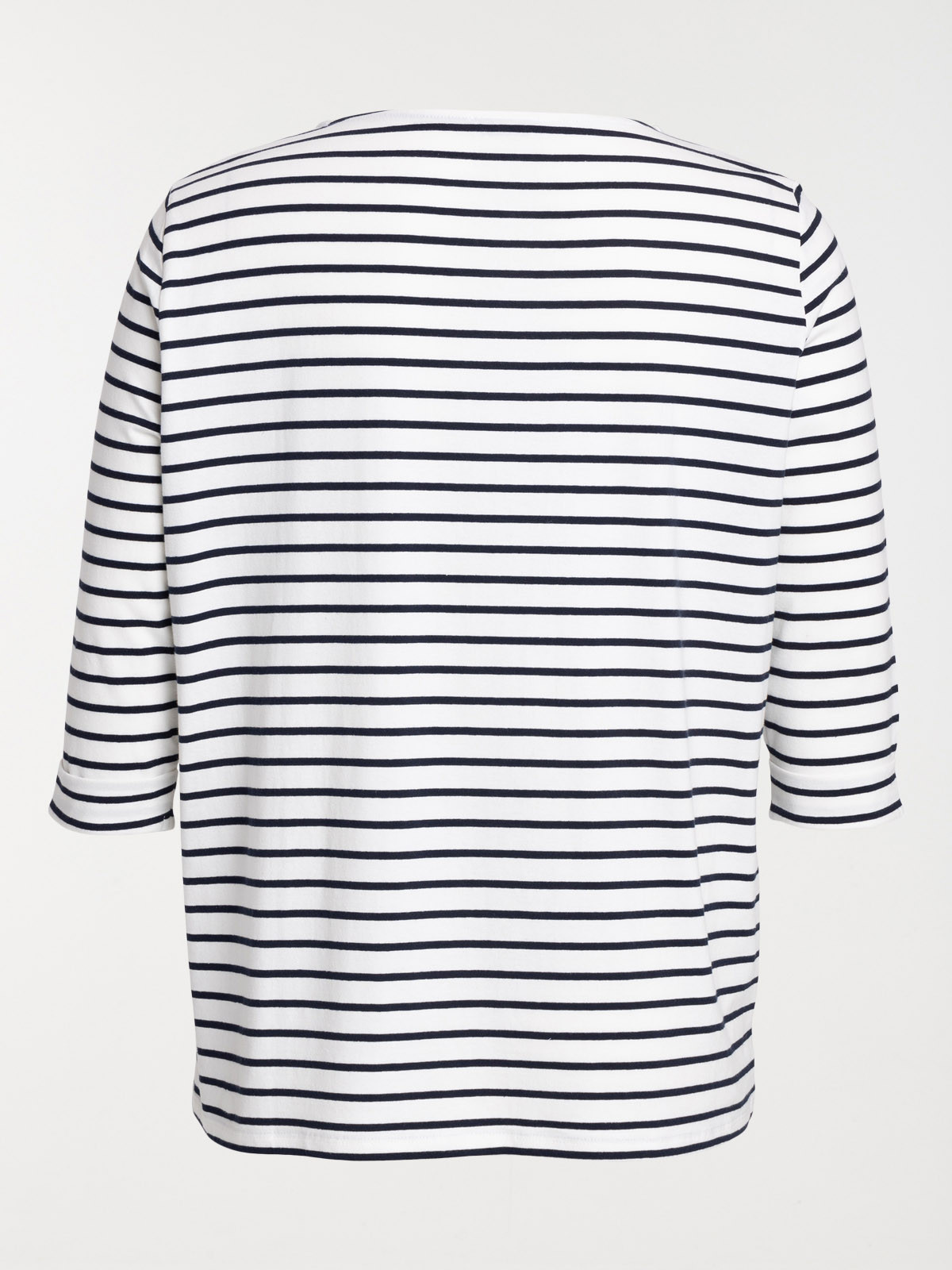 T-shirt grande taille rayé femme