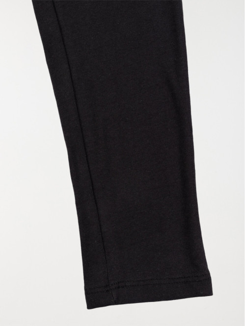 Legging basique noir fille...